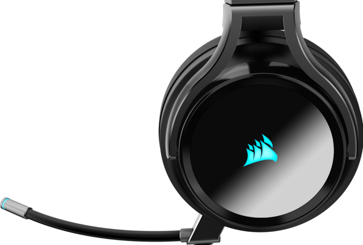 Image du produit Corsair Virtuoso Wireless Carbon (Sans fil)