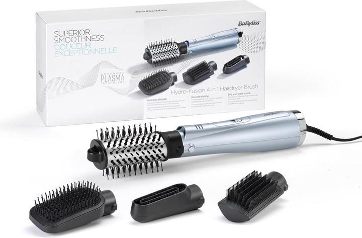Image du produit BaByliss - Brosse à air chaud Hydro-Fusion 4 en 1 AS774CHE