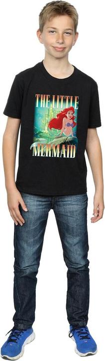 Actual product image Disney Boys The Little Mermaid Ariel Montage T-Shirt (152, 158)