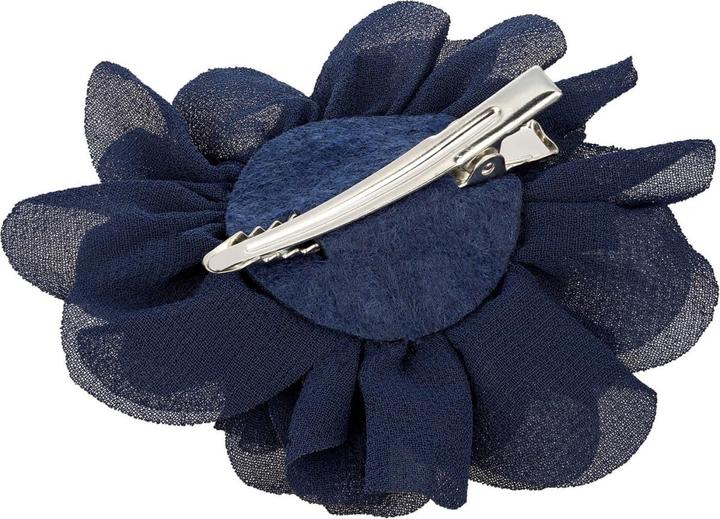 Actual product image Trisa Celebride Fabric Flower Clip Navy