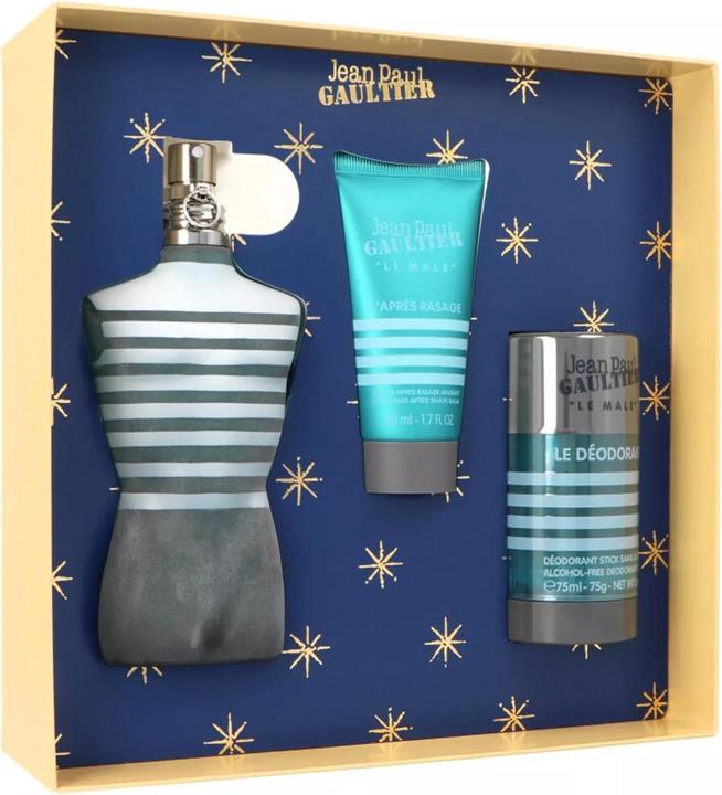 Produktbild Gaultier J.P. LE MALE EDT 125ML+A/S BALM 50ML+DEO STICK 75ML. 3PCS SET (Parfum Set)