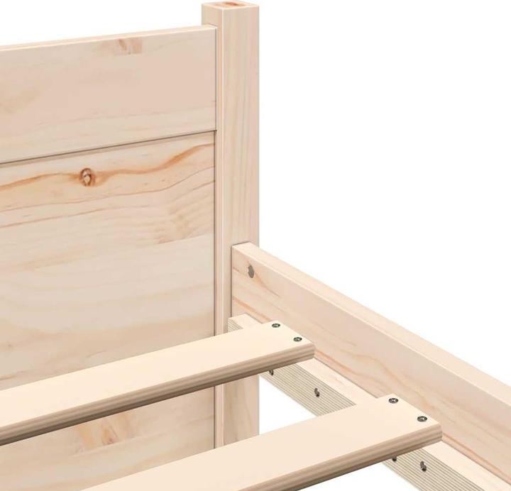 Actual product image vidaXL Bettrahmen (90 x 190 cm)