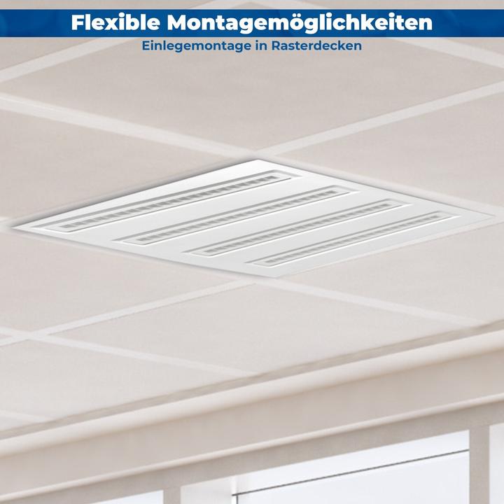 Actual product image Enovalite LED CCT panel 62x62cm, anti-glare property (4200 lm)