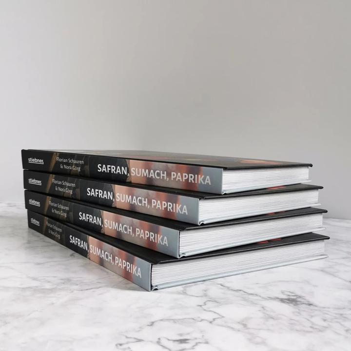 Actual product image Safran, Sumach, Paprika (German, Florian Schauren, Nora Görg, 2023)