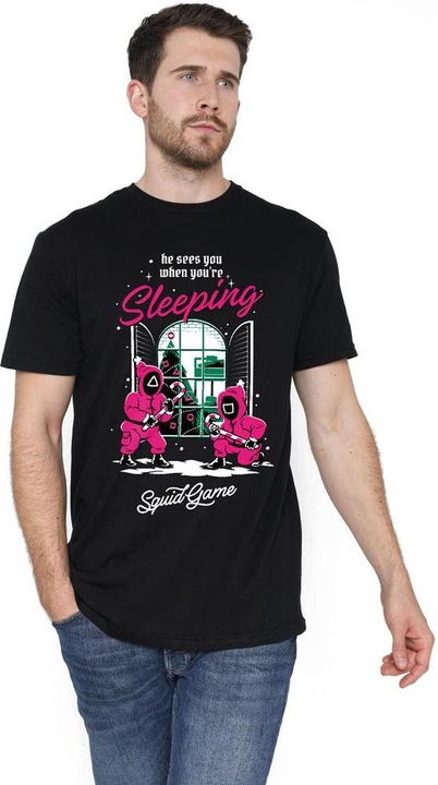 Produktbild Squid Game He Sees You When You're Sleeping TShirt (XXL)
