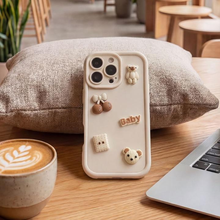 Produktbild OEM Ultra Trendy 3D case for iPhone 17 Pro Max 6,9" bear (Apple iPhone 17 Pro Max)