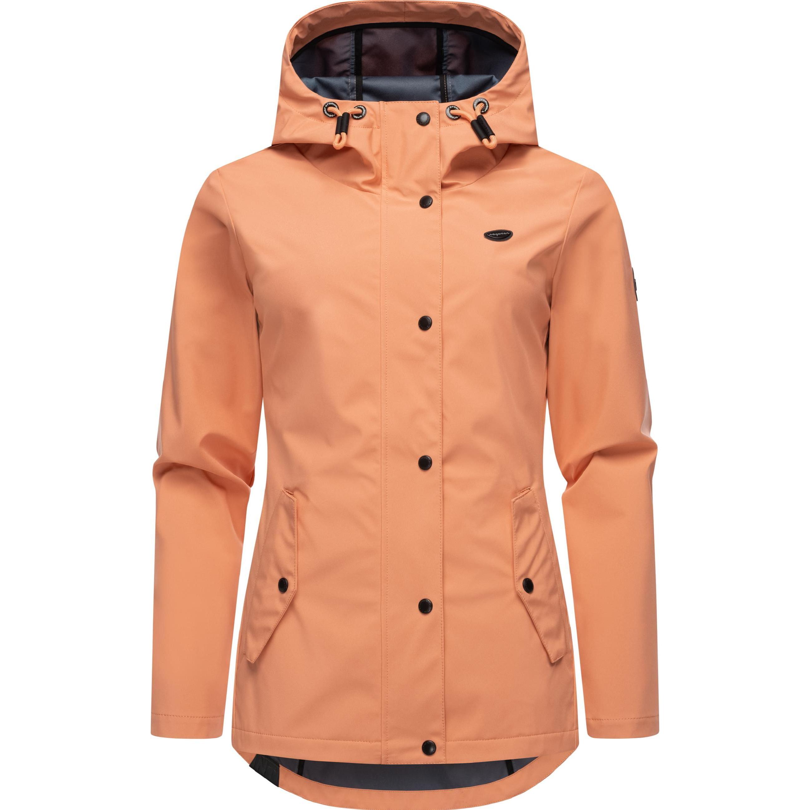 Ragwear, Damen, Jacke, Margge Shell (6XL), Orange, 6XL