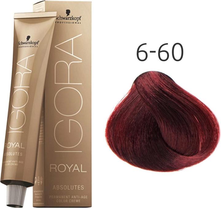 Image du produit Schwarzkopf Professional Igora Royal - 6-60 Chocolat Naturel Bonde Foncé (Blond, Marron)