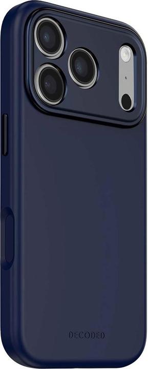 Actual product image Decoded Silicone Backcover Apple iPhone 17 Pro True Navy (Apple iPhone 17 Pro)