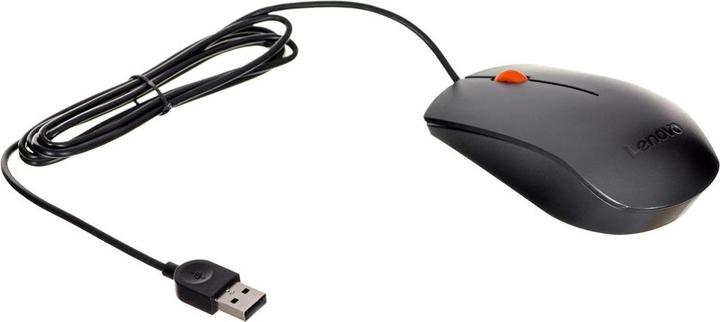 Actual product image Lenovo GX30M39704 Mouse Ambidextrous USB Type-A 1600 DPI (Cable)