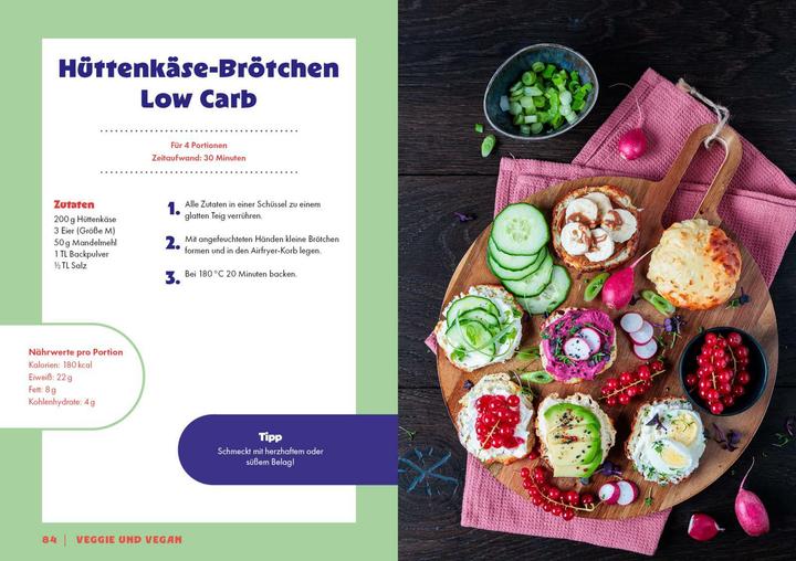 Actual product image High-Protein-Power aus dem Airfryer (German, Peter Kowalski, 2025)