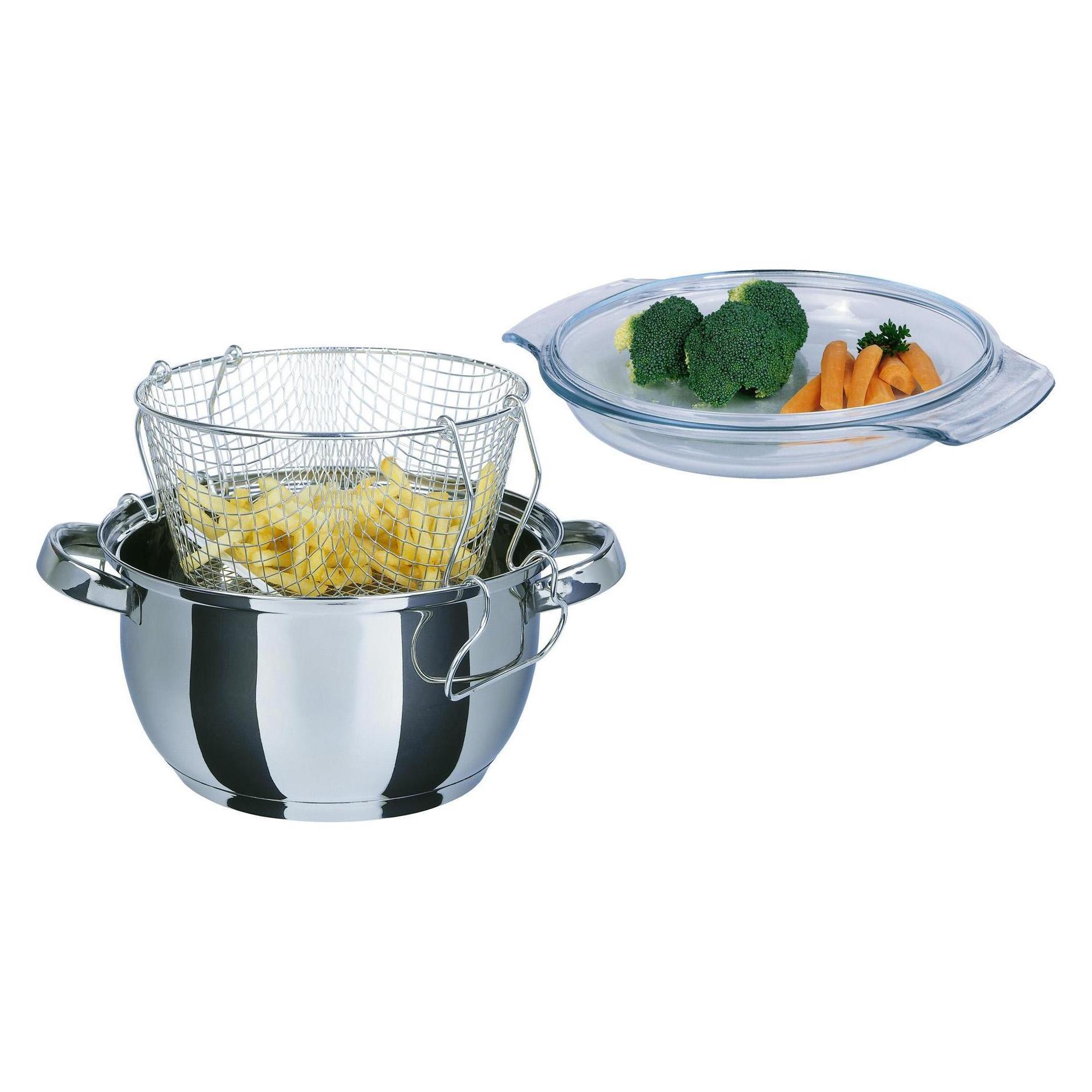 Padella in acciaio inox con rivestimento in ceramica - Inoxpran