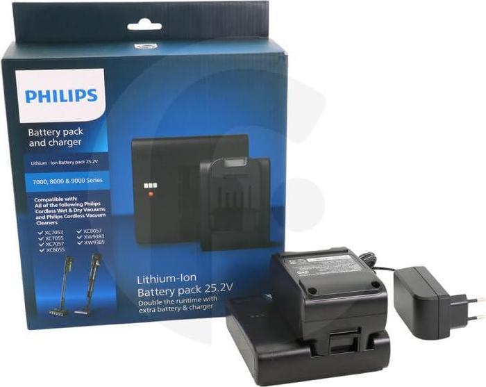 Image du produit Philips XV1797/01 Batterie lithium-ion avec chargeur pour les séries 7000/8000/9000