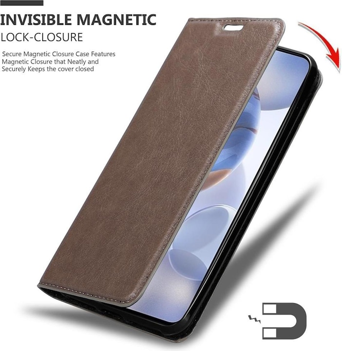 Produktbild Cadorabo Book Invisible Magnet Cover (LG K30)