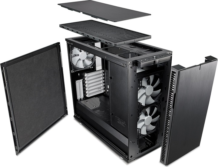 Actual product image Fractal Define R6 Black (ATX)