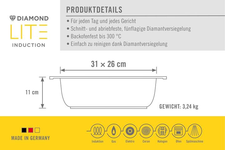Produktbild Woll Gussbräter (Bräter + Schmortopf, Aluminiumguss)