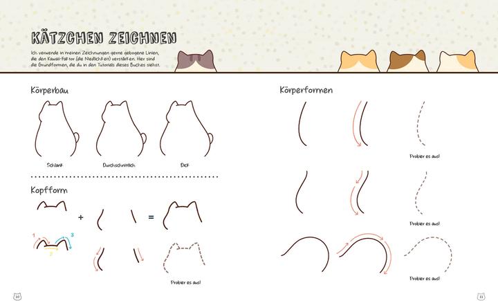 Produktbild Kawaii 75 süsse Katzen zeichnen - Schritt für Schritt