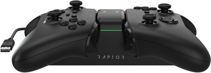 Produktbild Raptor Gaming CSX200 Dual Charging Station (Xbox One X, Xbox Series X, Xbox One S, Xbox Series S)