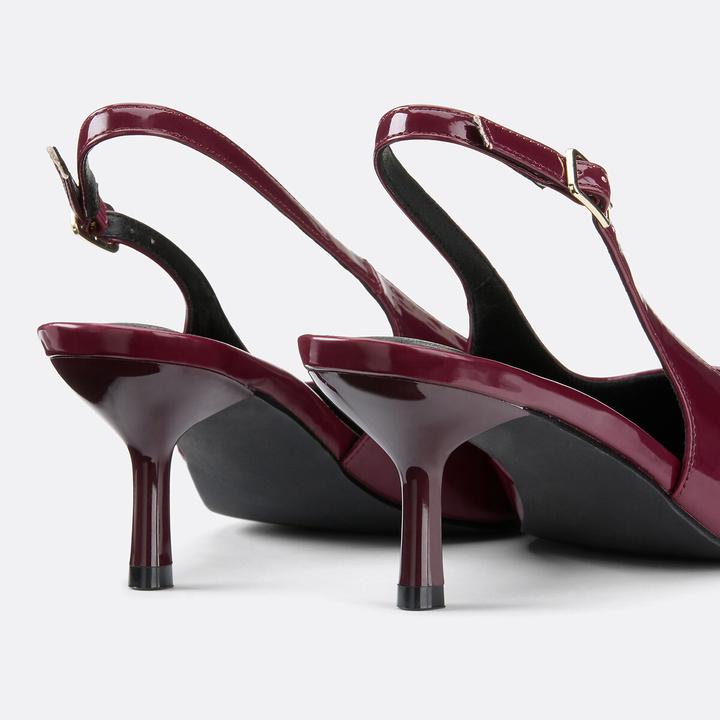 Actual product image La Redoute Collections Slingback-Pumps aus Lack (38)