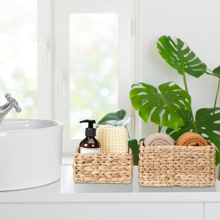 Actual product image Relaxdays 2x storage baskets (15.50 cm, 2x)