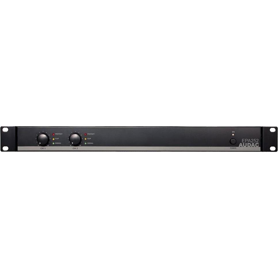 Audac EPA252 (Fase finale), Amplificatore stereo, Nero