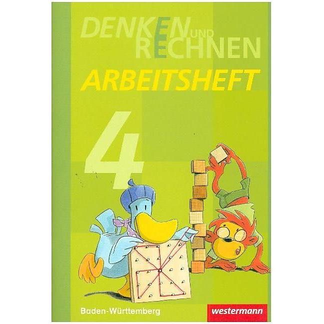 Denken und Rechnen 4. Ausgabe 2016. Arbeitsheft. BW, Schulbücher von Beate Quendt, Dieter Klöpfer, Ulrike Brunner, Ameli...