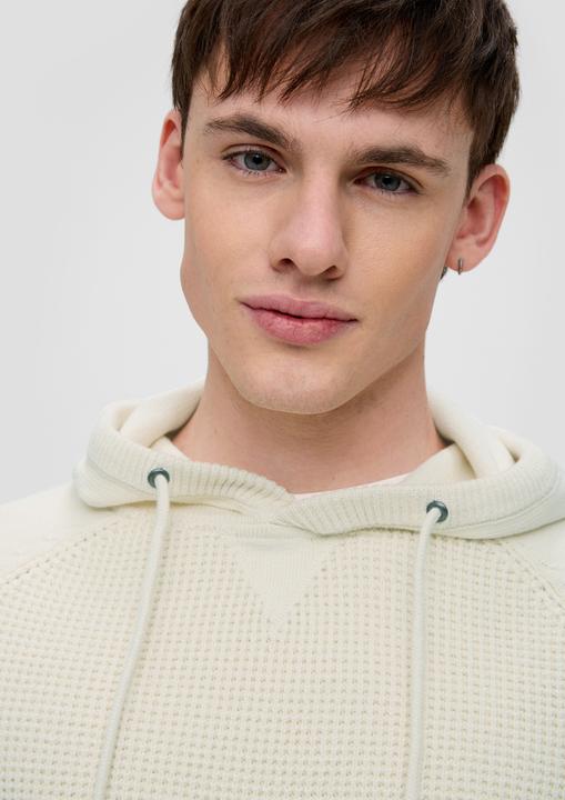 Produktbild s.Oliver Strickpullover Strickpullover mit Kapuze (XL)