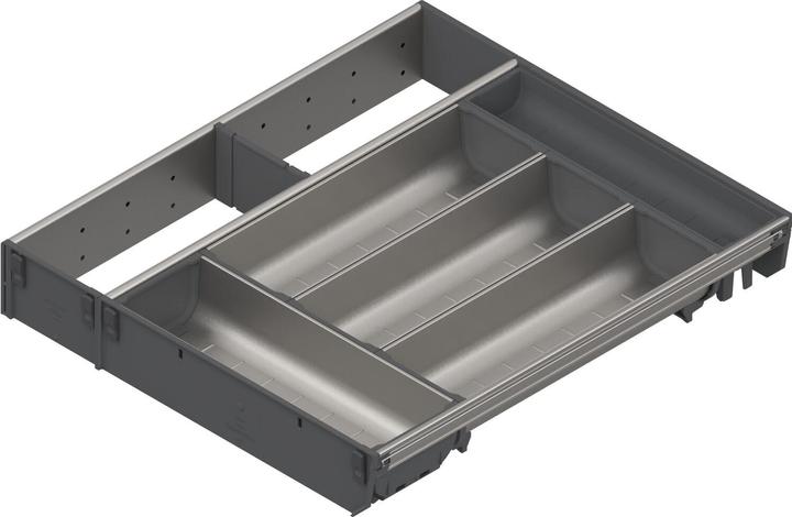 Produktbild Blum Orga-Line Besteckeinsatz Facheinteilung Set ZSI.XXXKI4, NL 450mm, grau
