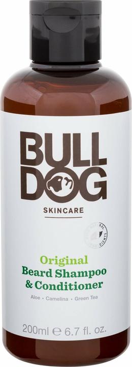Bulldog Original Beard Shampoo & Conditioner (200 ml, Flüssiges Shampoo)