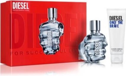 Produktbild Diesel Only The Brave Gift Set EDT 50 ml and Shower Gel 75 ml 50ml (Eau de Toilette, 50 ml)