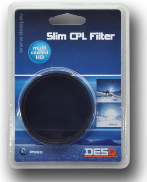 Immagine prodotto Desq Filter HMC Slim CPL 58mm (58 mm, Filtri polarizzanti)