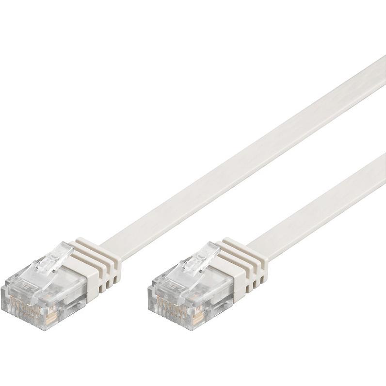 Goobay Patch-Kabel (U/UTP, CAT5e, 3 m), Netzwerkkabel