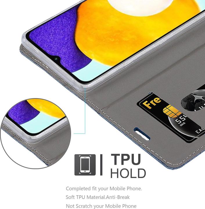 Produktbild Cadorabo Jeans Book Hülle (Samsung Galaxy A13 5G)