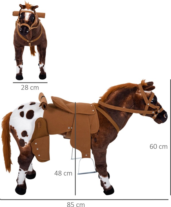 Produktbild Homcom Reitpferd