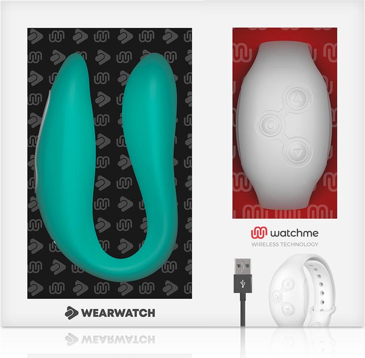 Image du produit Wearwatch Vibromasseur pour couple "Dual Pleasures" avec fonction Bluetooth