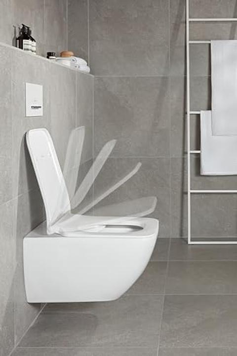 Produktbild Villeroy & Boch V&B WC-Sitz SUBWAY 3.0 m QuickRelease und SoftClosing almond C+