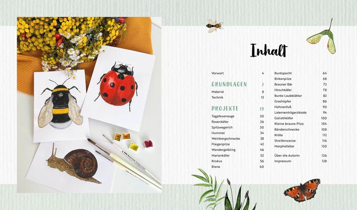 Actual product image Watercolour Forest and Meadow