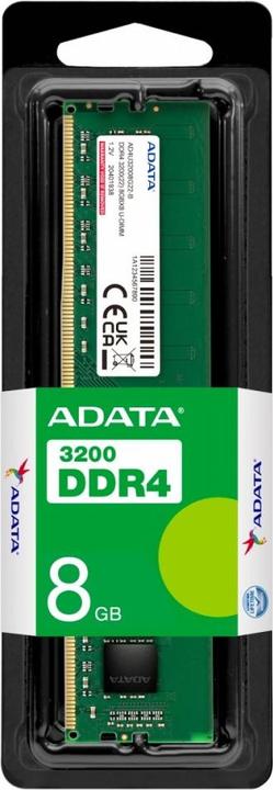 Produktbild Adata AD4U32008G22-SGN Speichermodul GB DDR4 (1 x 8GB, 3200 MHz, DDR4-RAM, U-DIMM)