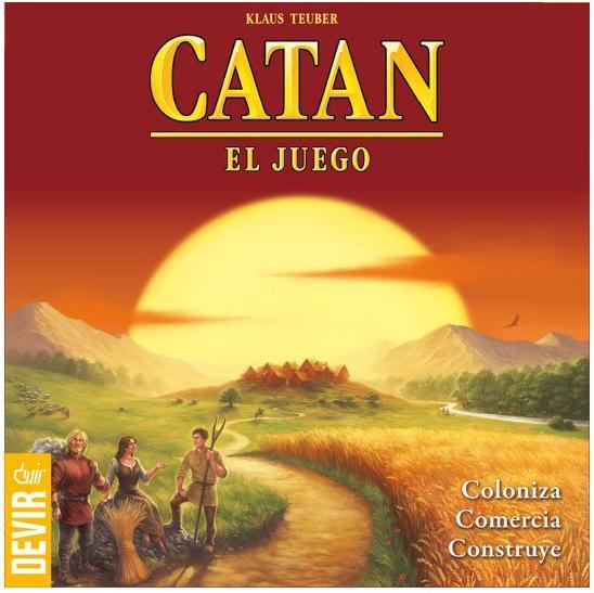 Actual product image Devir Table game Catan Junior BGCATAN (ES) (Spanish, 3 - 4 Players)