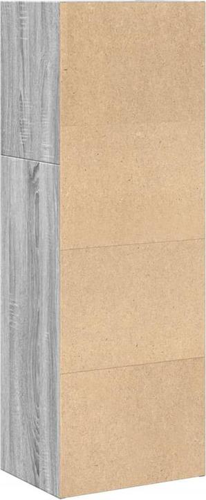 Immagine prodotto vidaXL Bücherregal Regal Standregal Büroregal Aufbewahrungsregal Grau Sonoma (40 x 30 x 114 cm)