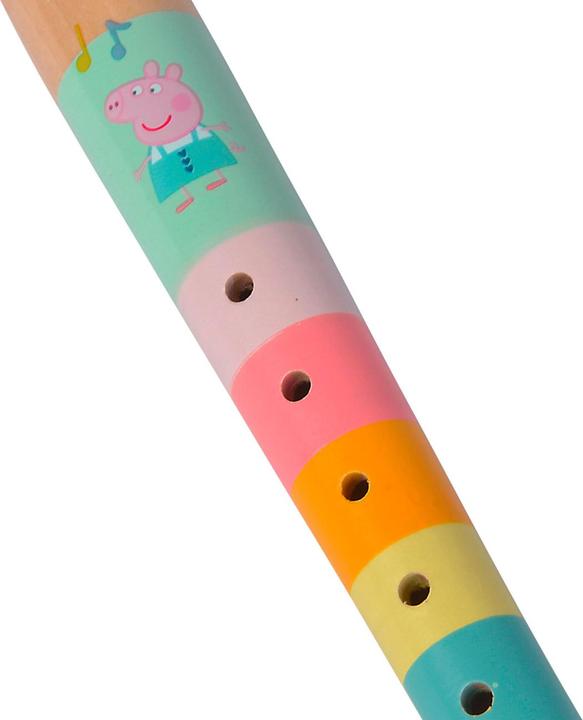 Produktbild Eichhorn Peppa Pig Holzflöte 20cm (Deutsch)
