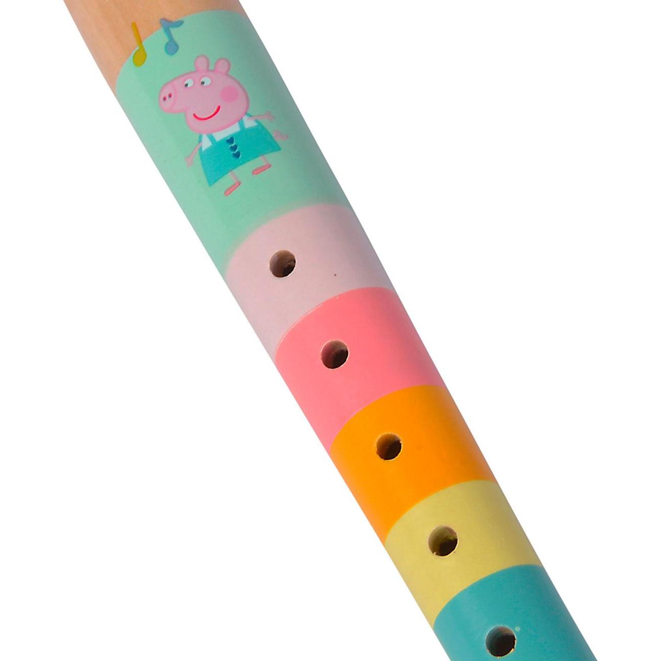 Eichhorn Peppa Pig Holzflöte 20cm (Deutsch)