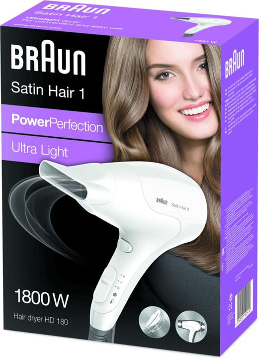 Actual product image Braun BRA Hair Dryer SH1 HD180 sol