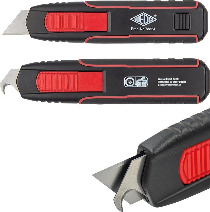 Actual product image Wedo Safety Double Side Cutter knife black 19 mm (Cutters)
