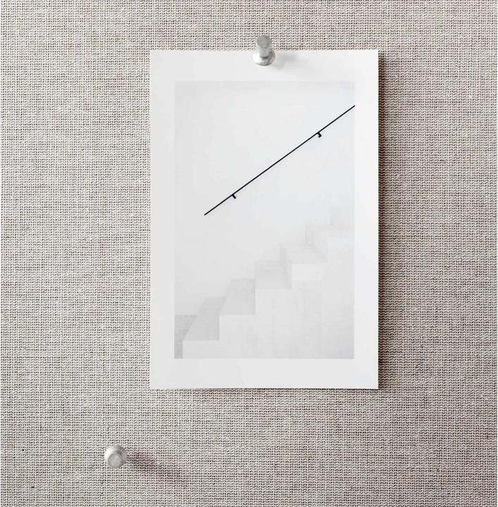 Actual product image Lintex Wood noticeboard pinboard (Bulletin board, 100 x 120.5 cm)