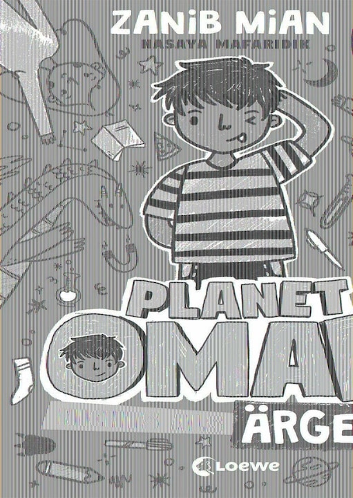 Productafbeelding Loewe Planet Omar (Band 1) - Nichts als Ärger (Duits, Zanib Mian, Ann Heerlijk, Nasaya Mafaridik, Loewe kinderboeken, 2023)