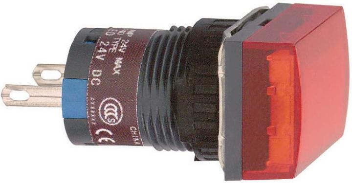 Actual product image Schneider Electric Indicator light 24Vdc red square