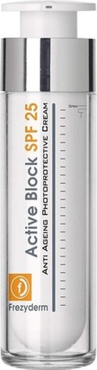 Frezyderm Anti-Ageing/Firming Active Block SPF 25 50ml (Sonnencreme, SPF 25, 50 ml, 140 g)