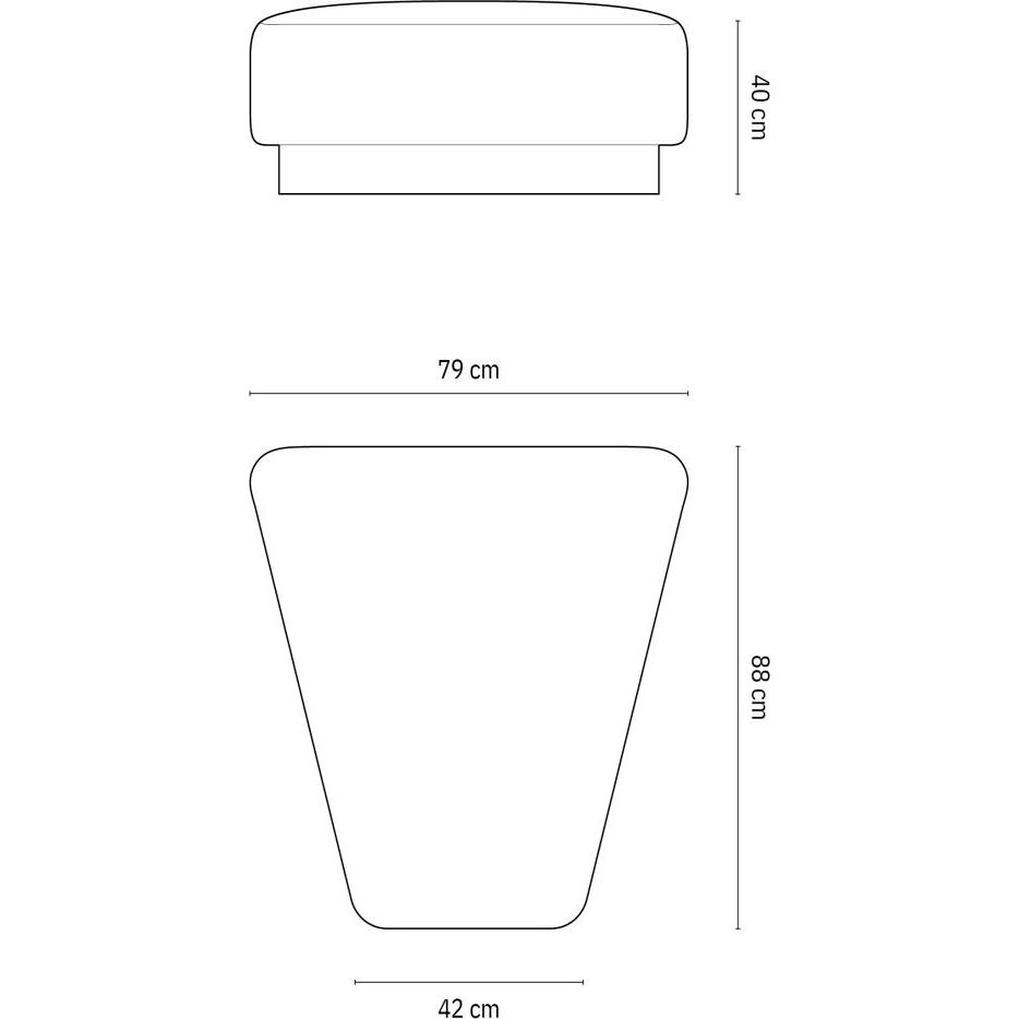 Micadoni, Sofa, Miley (Polsterhocker)