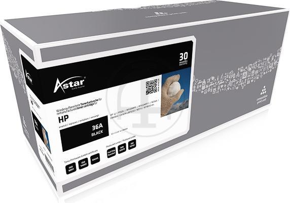 Produktbild Astar Schwarz - compatible - Tonerpatrone - für HP LaserJet M1120 MFP (BK)